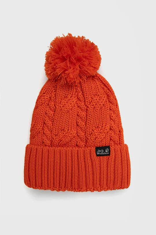 Καπέλο Jack Wolfskin πορτοκαλί