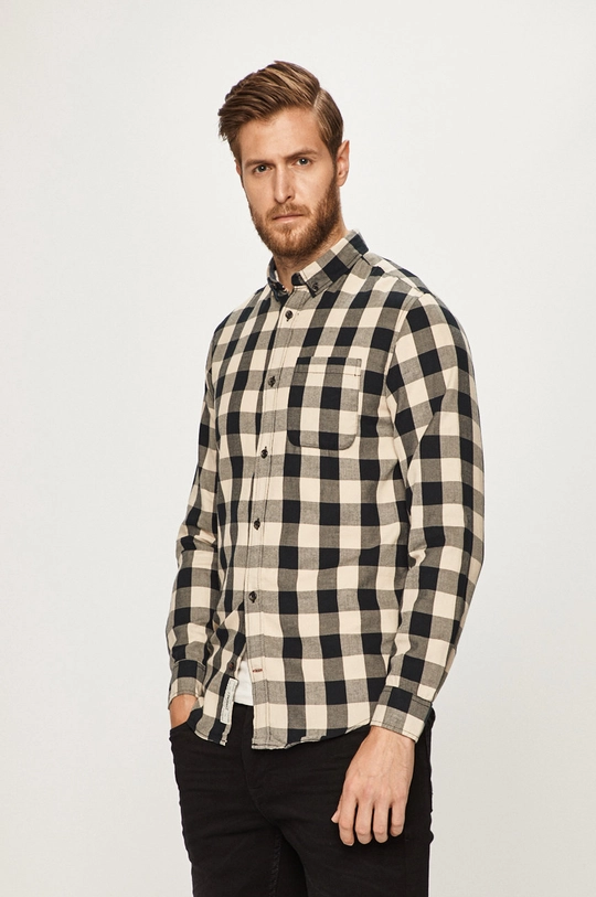 béžová Produkt by Jack & Jones - Košeľa 12130163 Pánsky