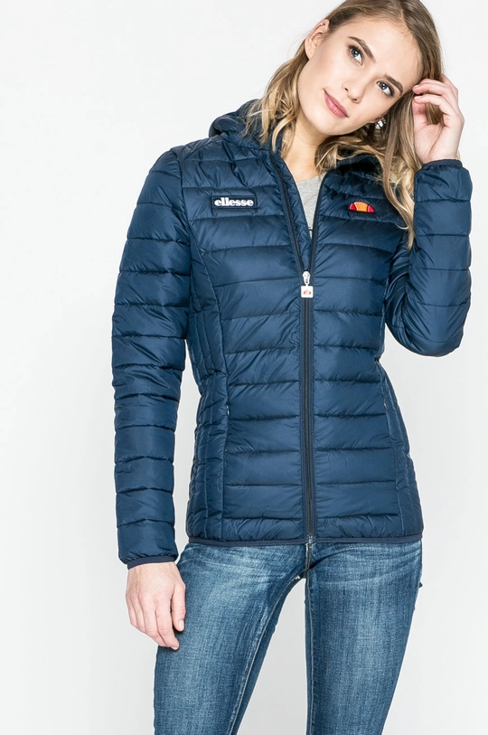 niebieski Ellesse - Kurtka Lompard Padded Jacket Damski