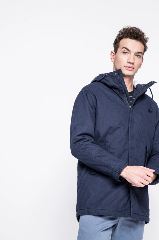 granatowy Produkt by Jack & Jones - Parka Męski