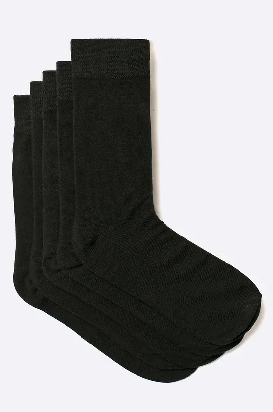 čierna Jack & Jones - Ponožky (4-pak) Pánsky