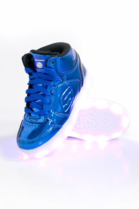 modrá Skechers - Detské topánky Chlapčenský