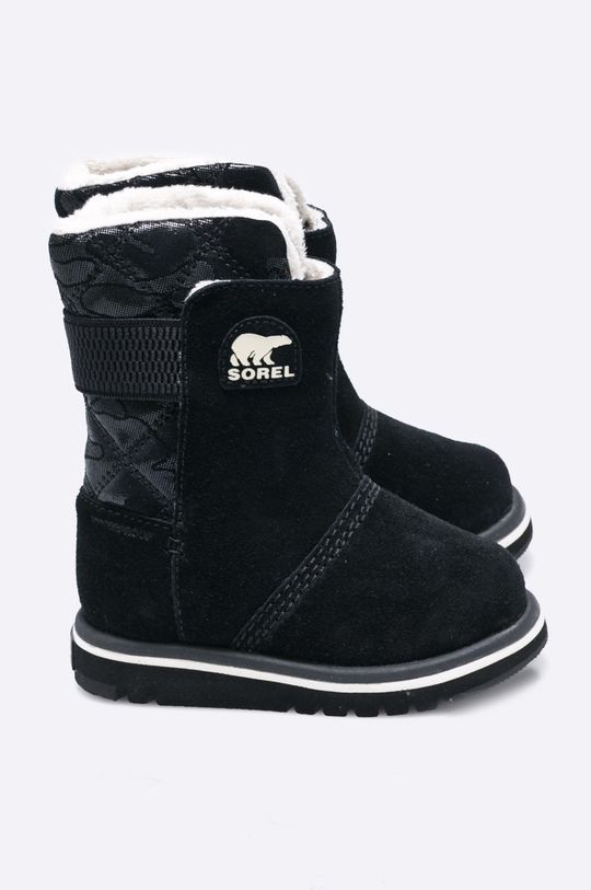 Sorel - Detská zimná obuv čierna