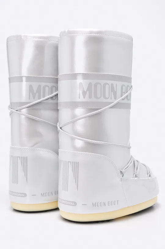 argintiu Moon Boot cizme de iarnă Vinile Met