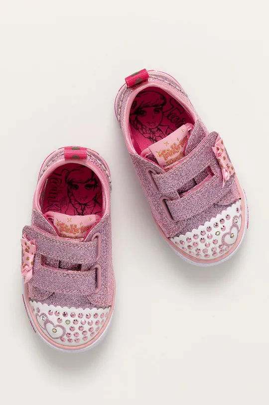 rózsaszín Skechers cipő