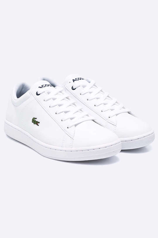 Lacoste - Detské topánky Carnaby biela