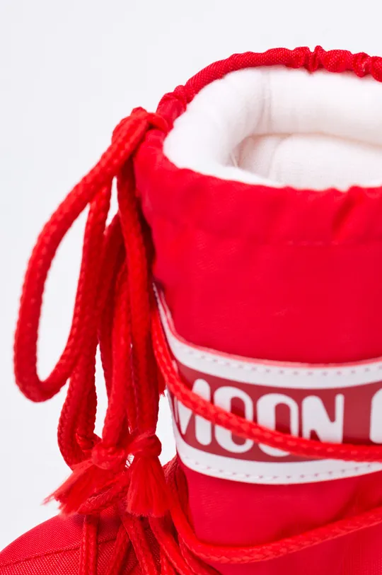 Moon Boot - Дитячі зимові черевики Nylon Rosso Для дівчаток