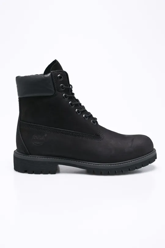 black Timberland suede hiking boots 6