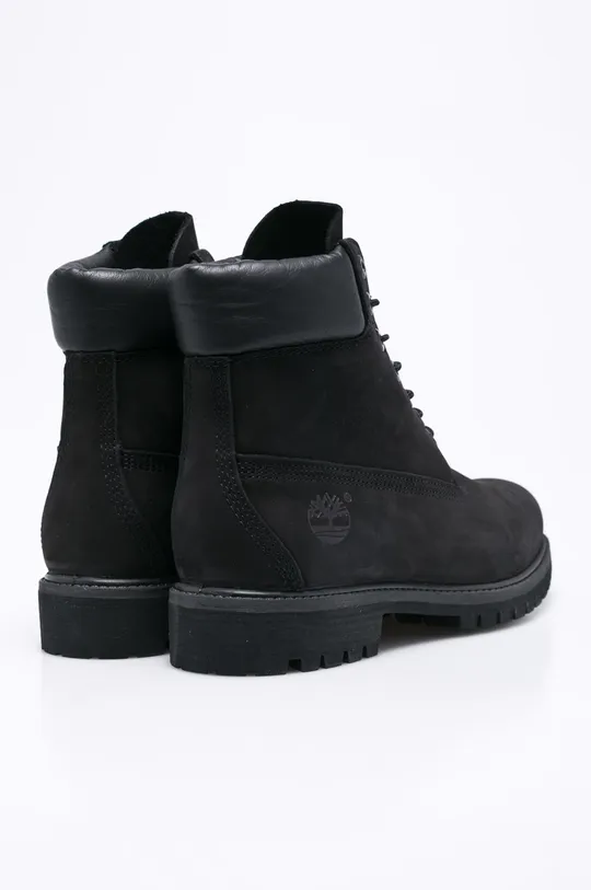 čierna Semišové členkové topánky Timberland 6