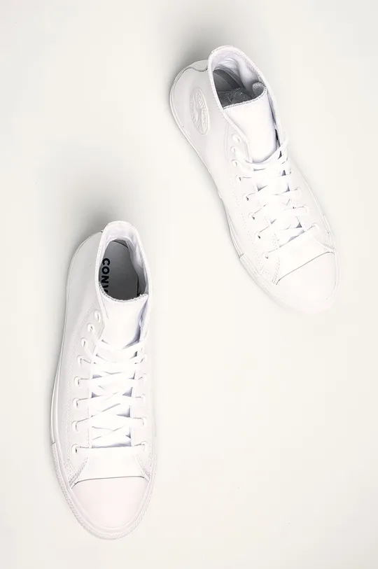 λευκό Converse - Πάνινα παπούτσια Chuck Taylor All Star Leather
