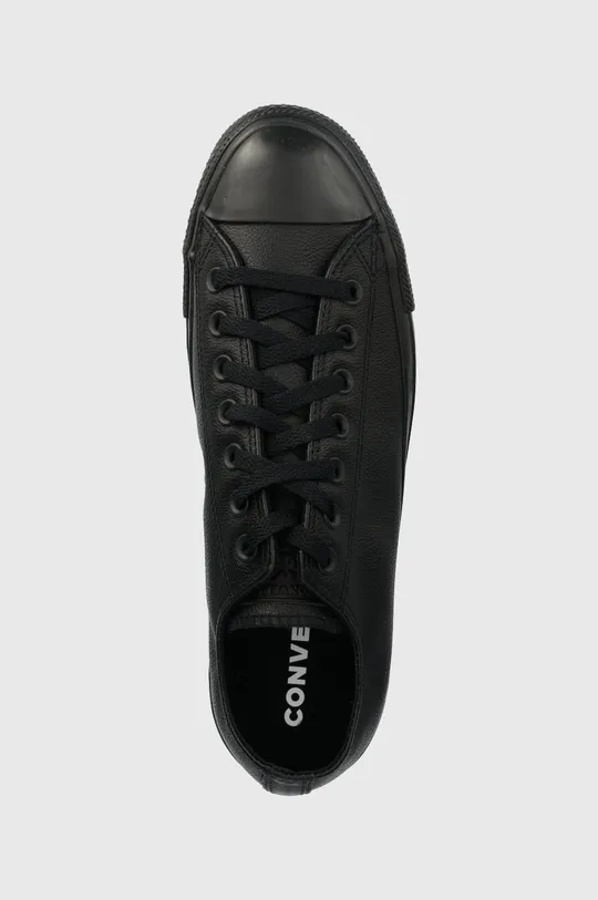 fekete Converse bőr tornacipő