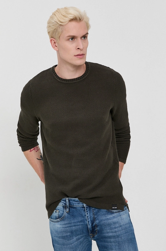 zielony Only & Sons Sweter Męski