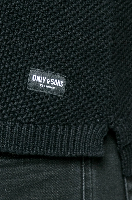 czarny Only & Sons Sweter