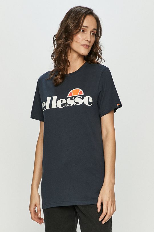 granatowy Ellesse - T-shirt Damski
