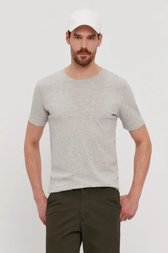 Selected Homme - T-shirt szary