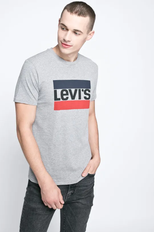 gray Levi's T-shirt 39636.0002
