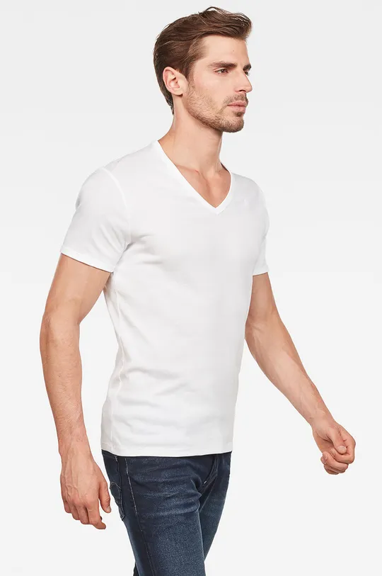 G-Star Raw - T-shirt (2-pack) D07207.124.110 biały