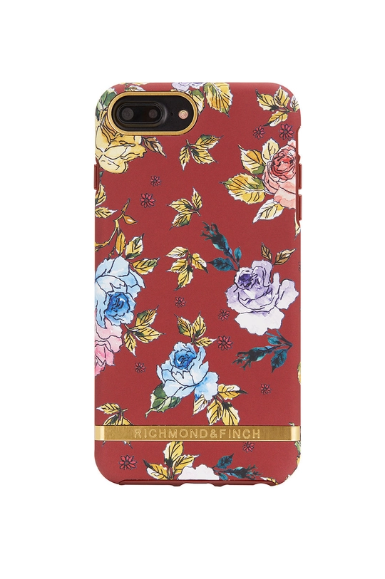 bordowy Richmond&Finch - Etui na telefon iPhone 6/6s/7/8 Plus Damski