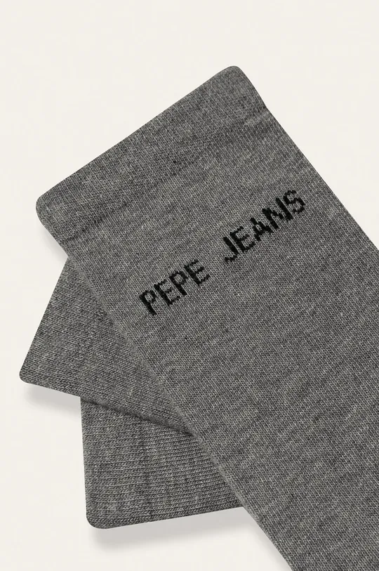 Pepe Jeans - Ponožky Jane (3-pak) sivá