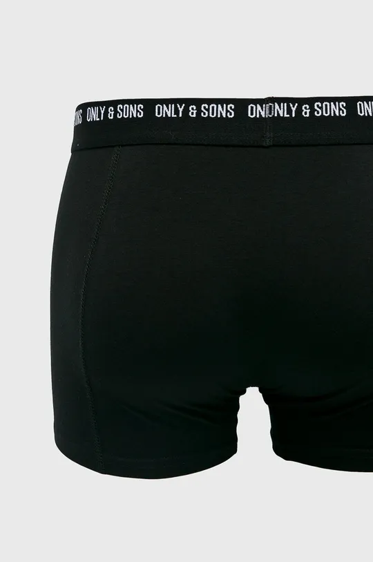 Only & Sons - Boxeralsó (3 db) fekete