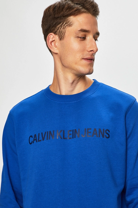 фіолетовий Calvin Klein Jeans - Бавовняна кофта