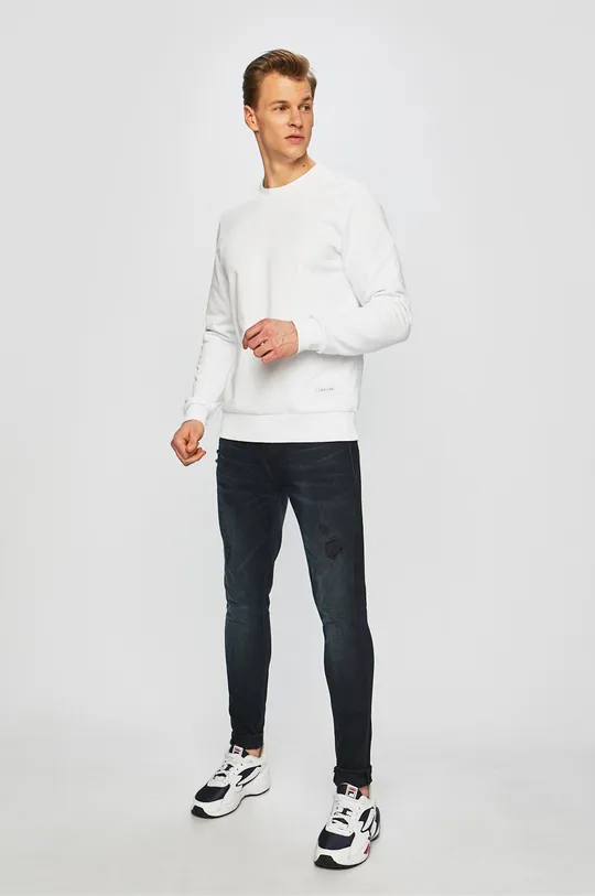Calvin Klein - Bluza biały
