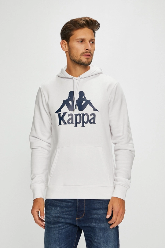 bianco Kappa felpa 705322 Uomo