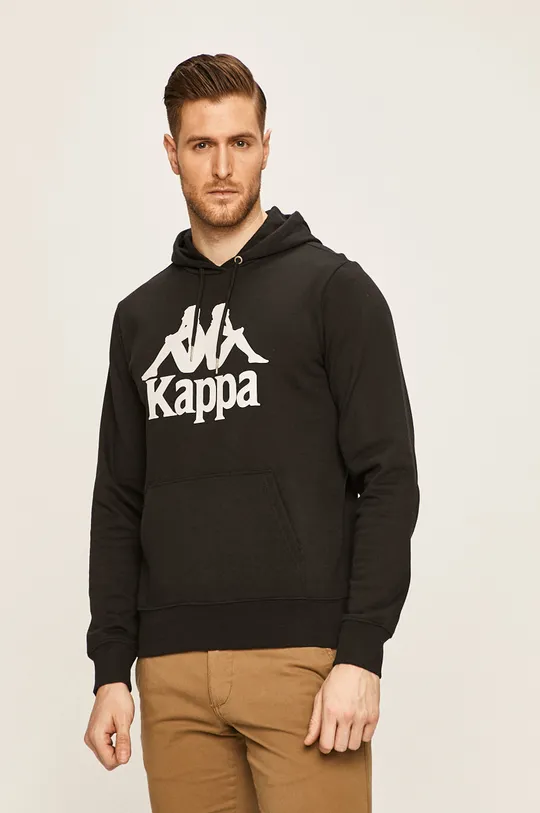 črna Kappa bluza Moški