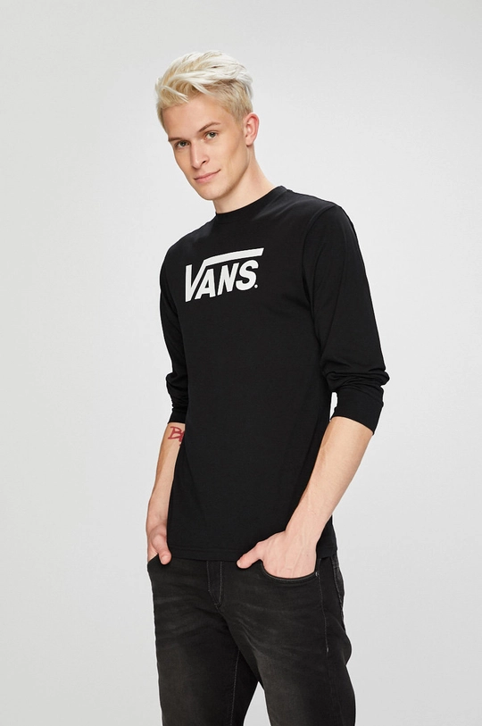 črna Vans longsleeve Moški