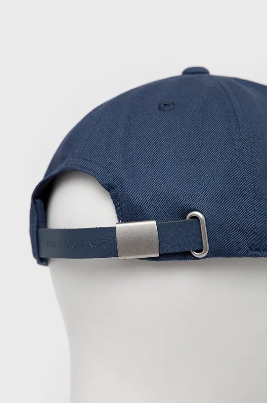 σκούρο μπλε Βαμβακερό καπέλο Armani Exchange
