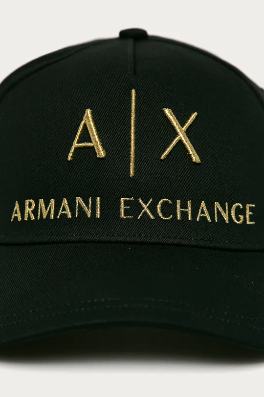 Кепка Armani Exchange чорний