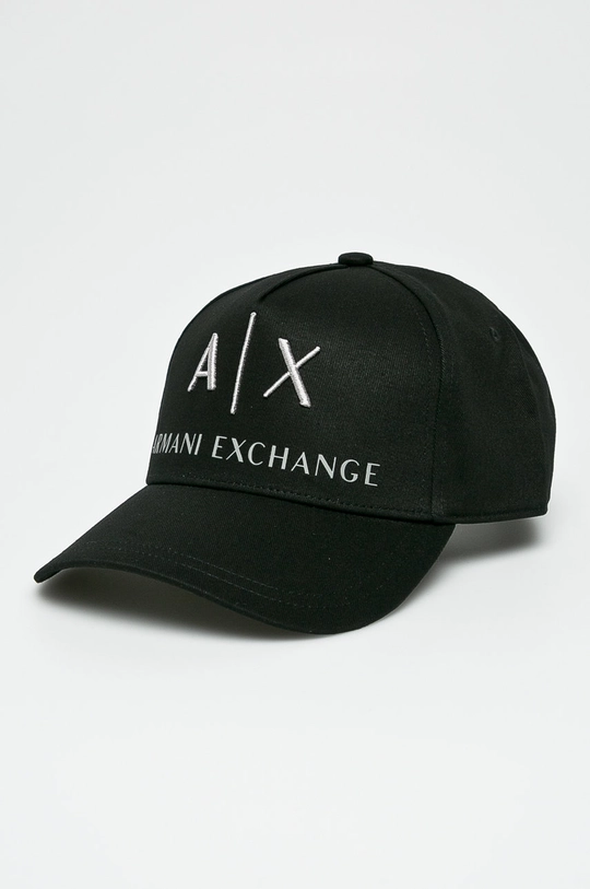 čierna Čiapka Armani Exchange Pánsky