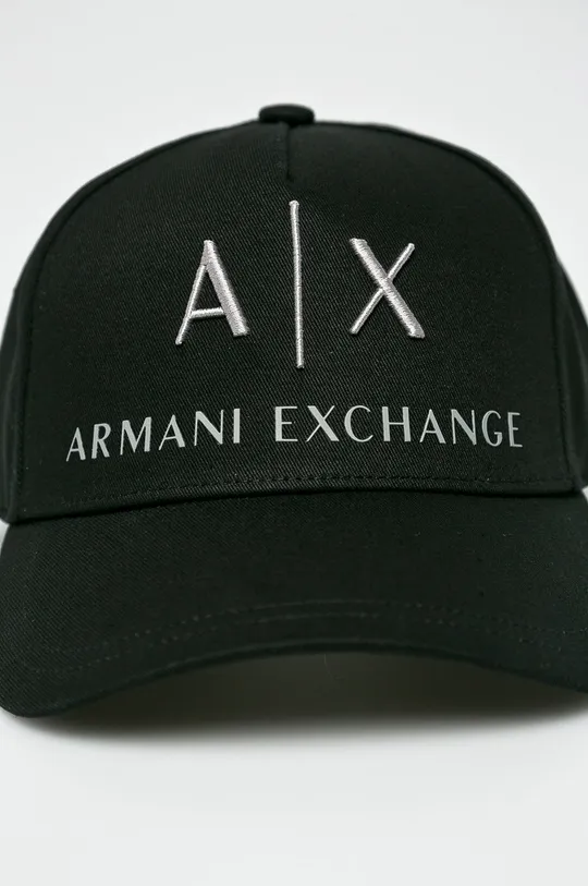 Čiapka Armani Exchange čierna