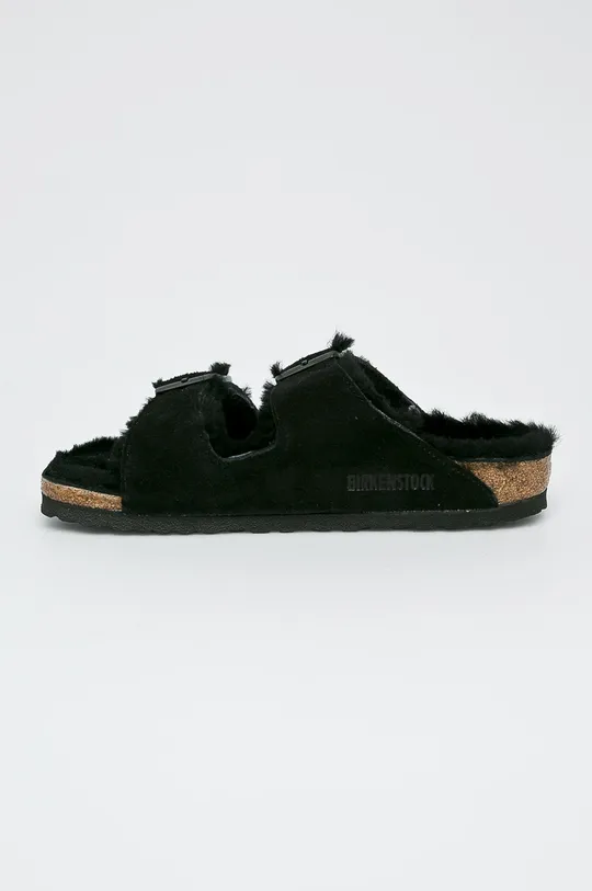Birkenstock slippers Arizona Fur  Uppers: Natural leather Inside: Sheepskin Outsole: Synthetic material