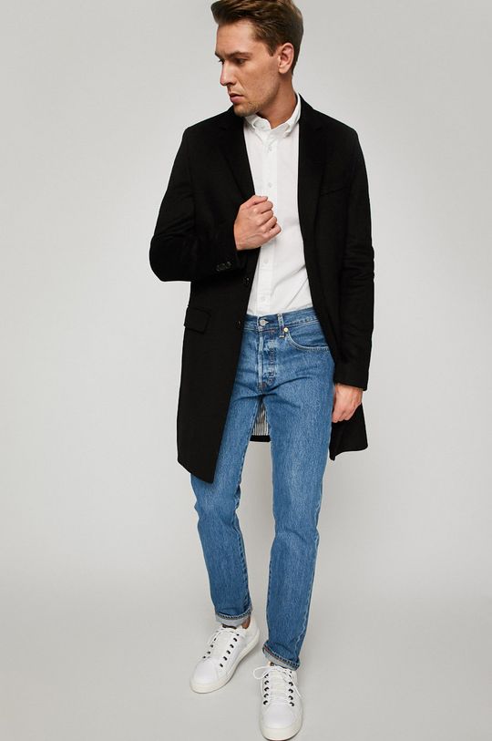 čierna Tommy Hilfiger Tailored - Kabát