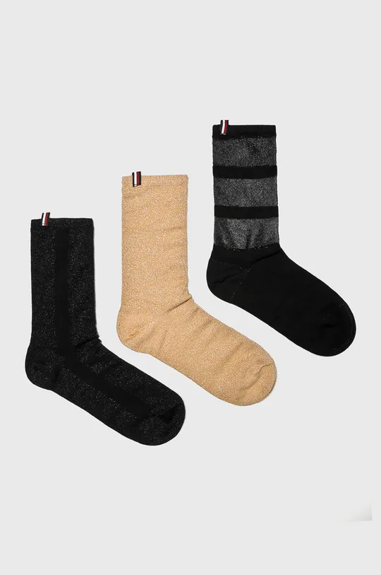čierna Tommy Hilfiger - Ponožky (3-pak) Dámsky