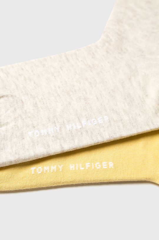 Tommy Hilfiger - Ponožky (2-pak) žltá