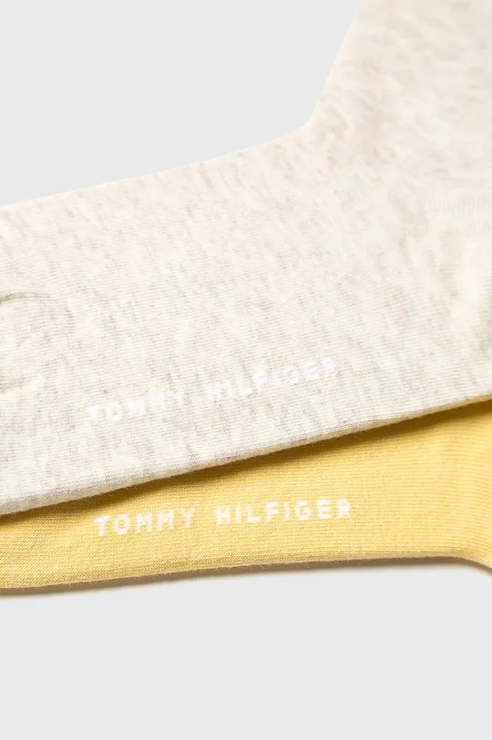 Tommy Hilfiger - Ponožky (2-pak) žltá
