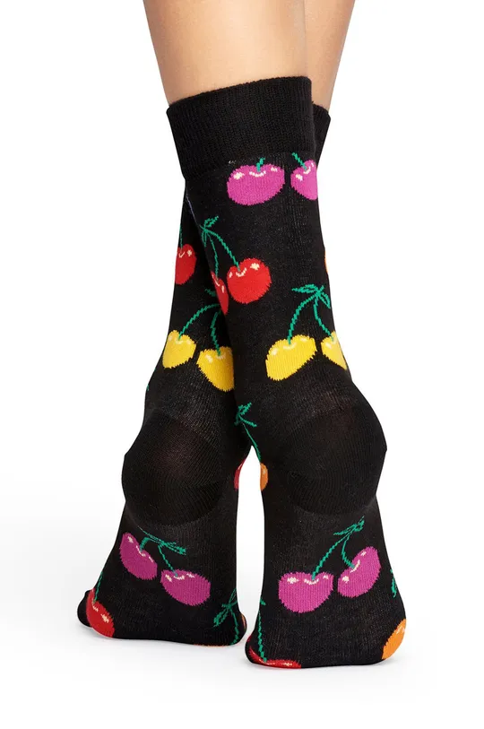 Happy Socks - Ponožky Cherry čierna