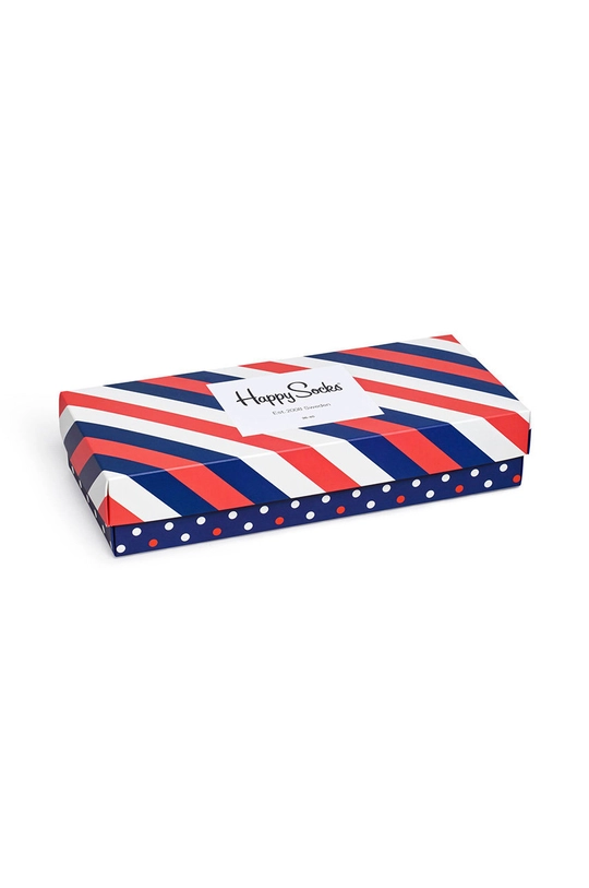 Happy Socks - Skarpetki Stripe Gift Box (4-pak)