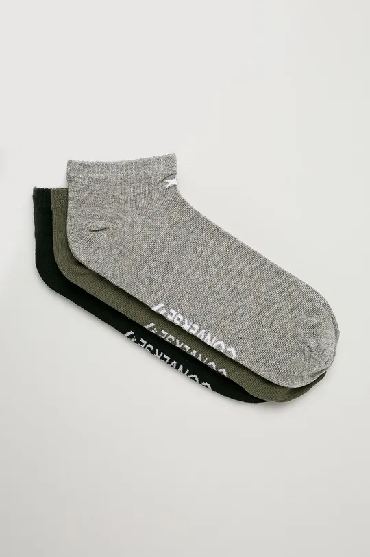 zelená Converse - Ponožky (3-pak) Pánsky