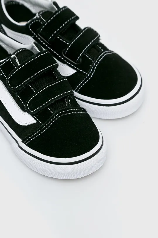 Vans - Παιδικά πάνινα παπούτσια Old Skool V  Πάνω μέρος: Υφαντικό υλικό, Φυσικό δέρμα Εσωτερικό: Υφαντικό υλικό Σόλα: Συνθετικό ύφασμα