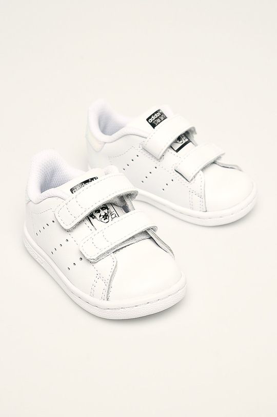 adidas Originals - Detské topánky Stan Smith CF biela