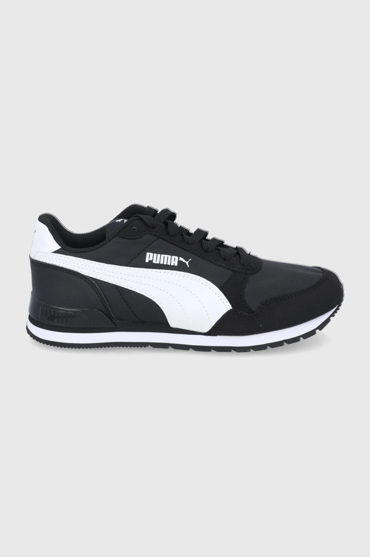 чёрный Puma - Детские ботинки Runner V2 365293 Для мальчиков