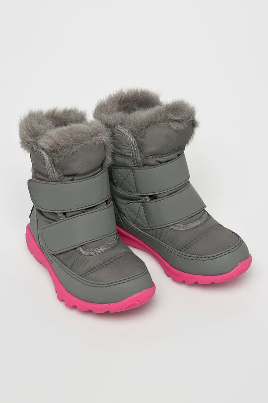 Sorel - Detské topánky Whitney Strap sivá