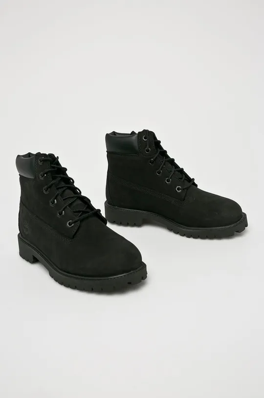 Timberland Дитячі черевики 6In Premium Wp Boot Icon чорний