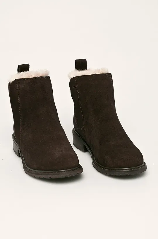 Emu Australia Kožené topánky Chelsea Pioneer hnedá