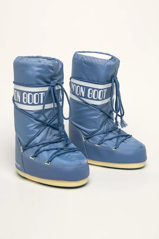 Moon Boot - Зимові чоботи Nylon фіолетовий