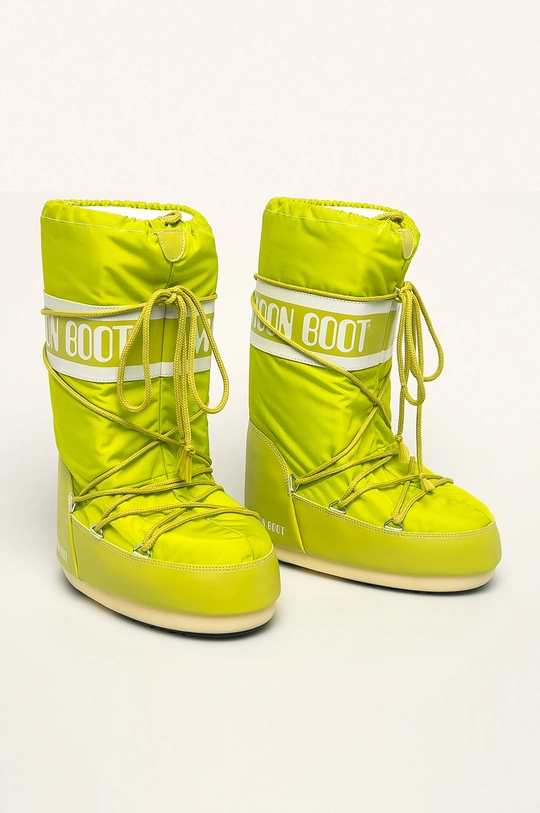 Moon Boot - Śniegowce Nylon zielony