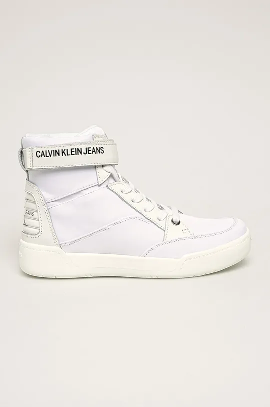 biela Calvin Klein Jeans - Topánky Dámsky